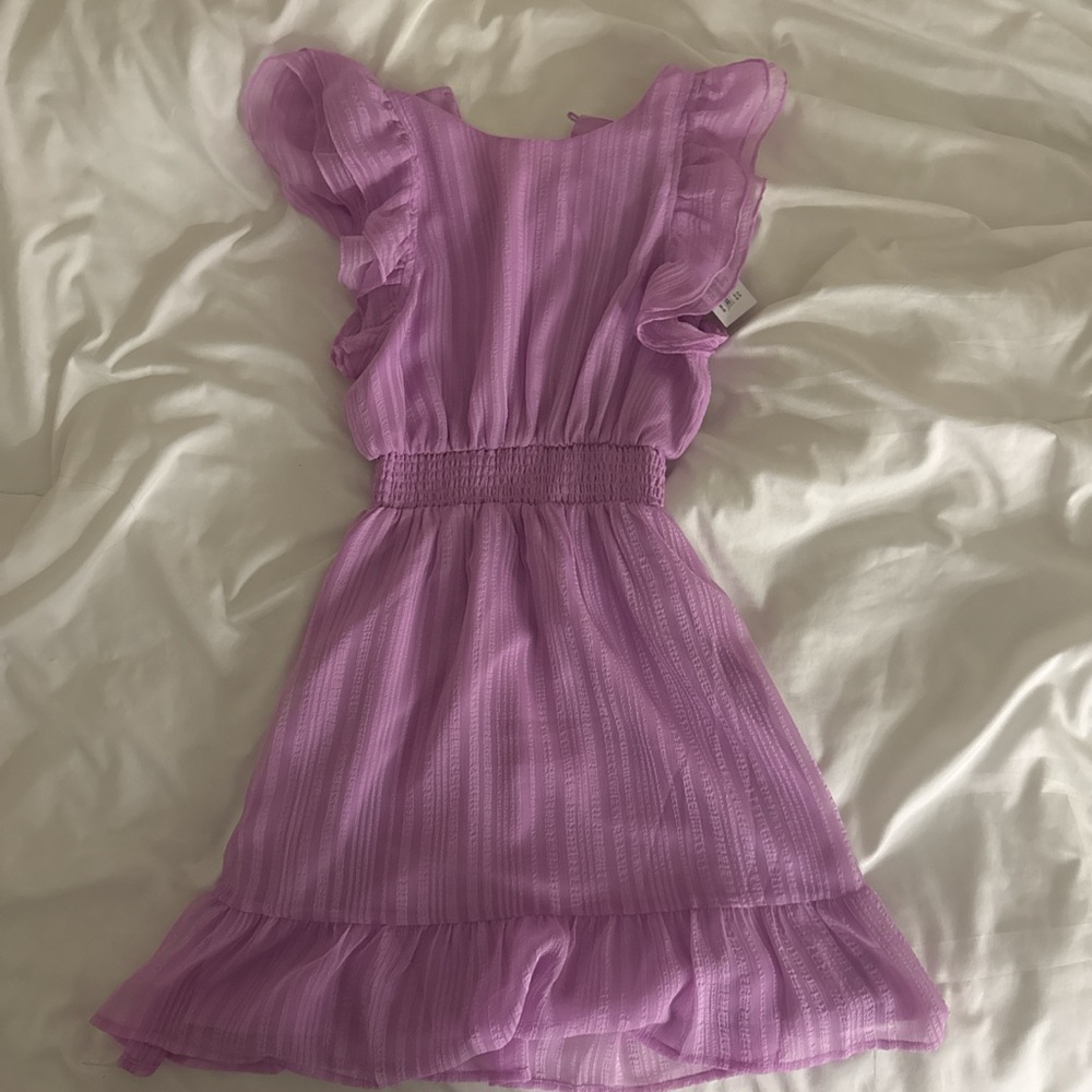 Charming Purple Kids Dress